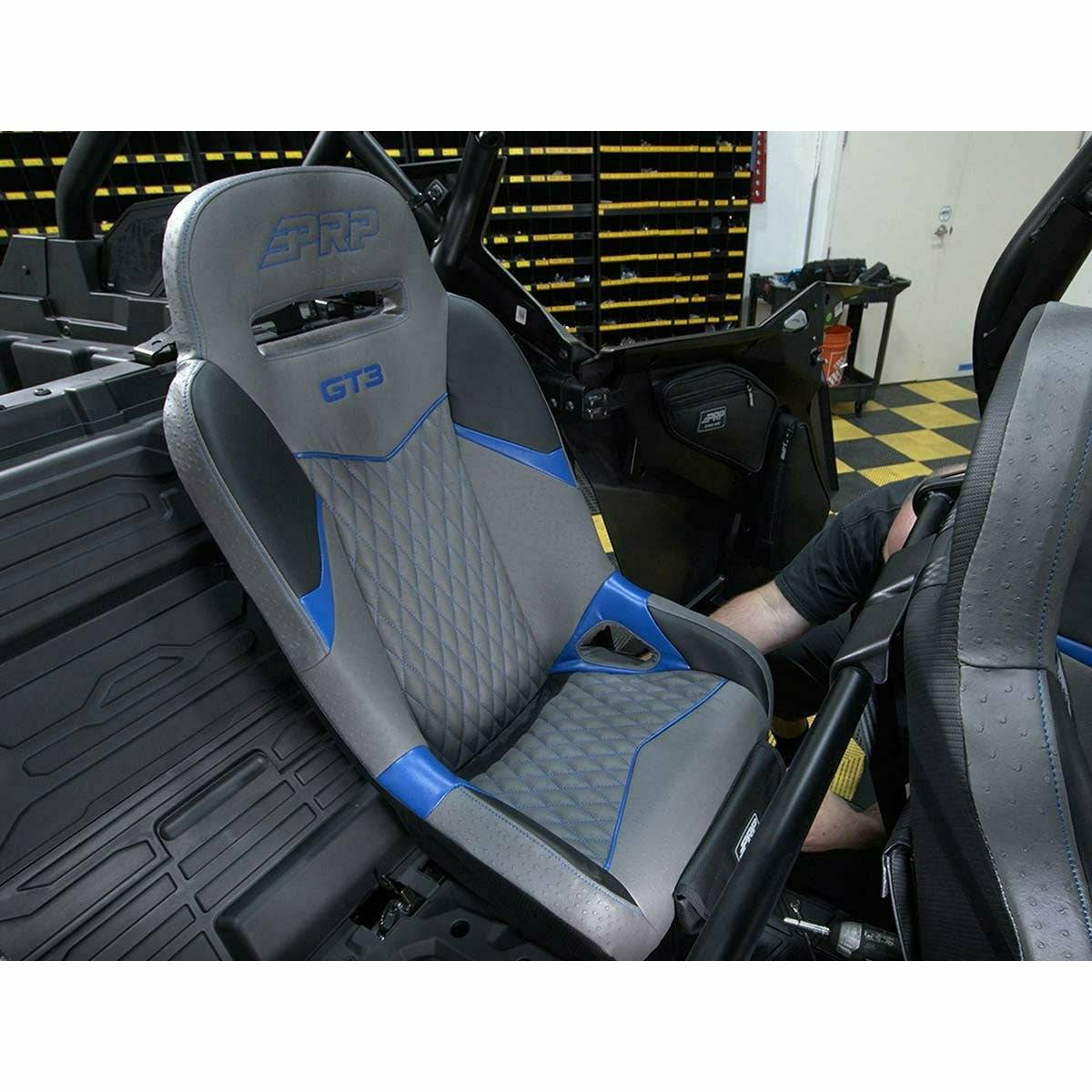 PRP Polaris RZR PRO XP 4 Rear Seat / Bench Mounting Kit (Pair)