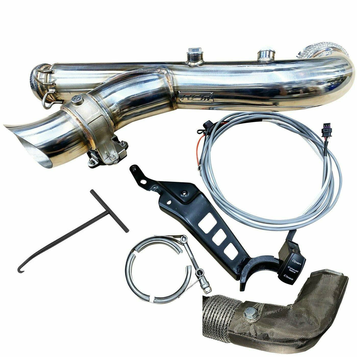 RPM Powersports Can Am Maverick X3 3" Electronic Side Dump Exhaust