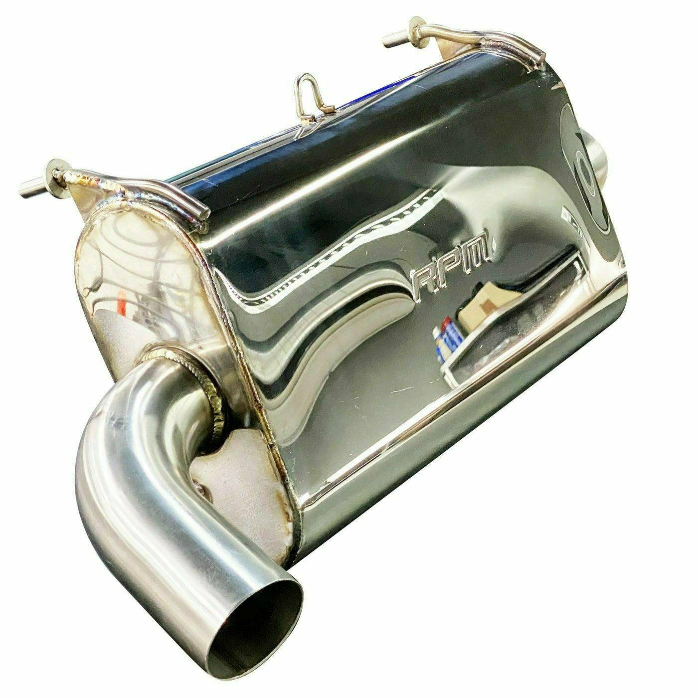 RPM Powersports Polaris RZR XP Turbo Sport Muffler Slip On Exhaust