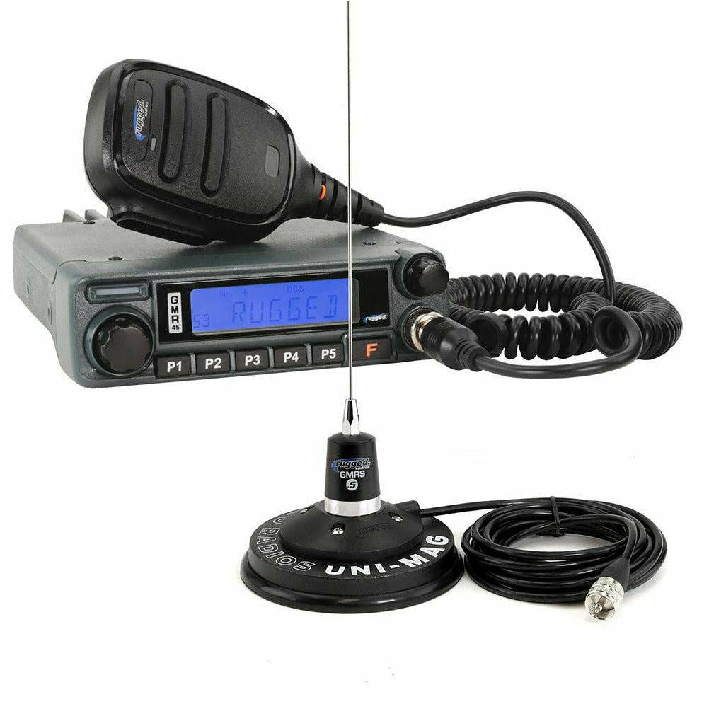 GMR45 High Power GMRS Band Mobile Radio with Antenna