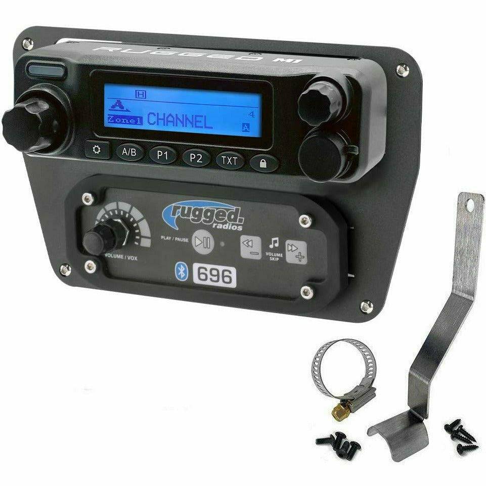Rugged Radios Can Am Commander Complete UTV Communication Kit with Dash Mount