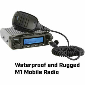 Rugged Radios Can Am Commander Complete UTV Communication Kit with Dash Mount