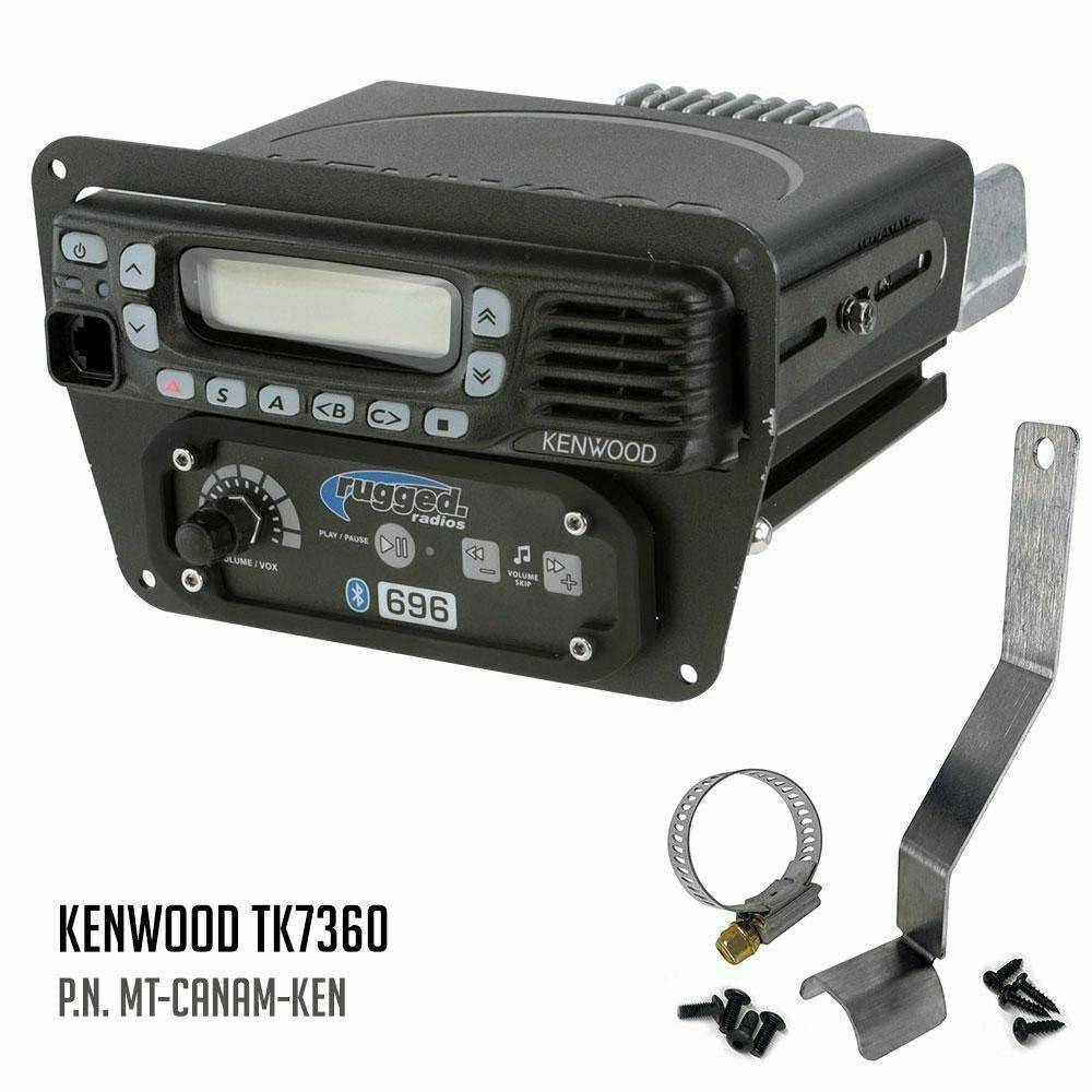 Rugged Radios Can Am Commander Mount with Support Brace