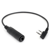 OFFROAD Headset / Helmet Adapter Cable to Rugged and Kenwood Handheld Radios  CS-5R-OFF