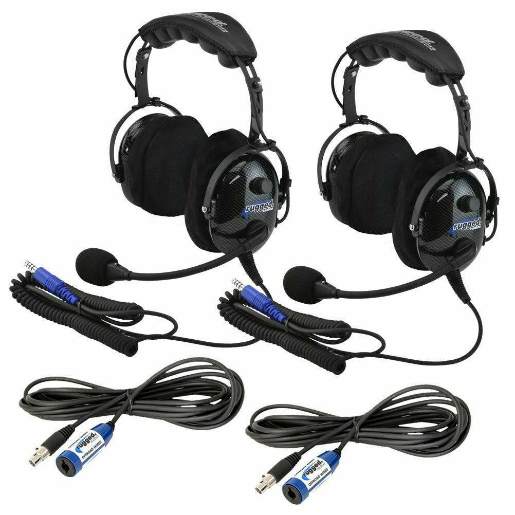 Rugged Radios Over The Head Ultimate Headsets (Pair)