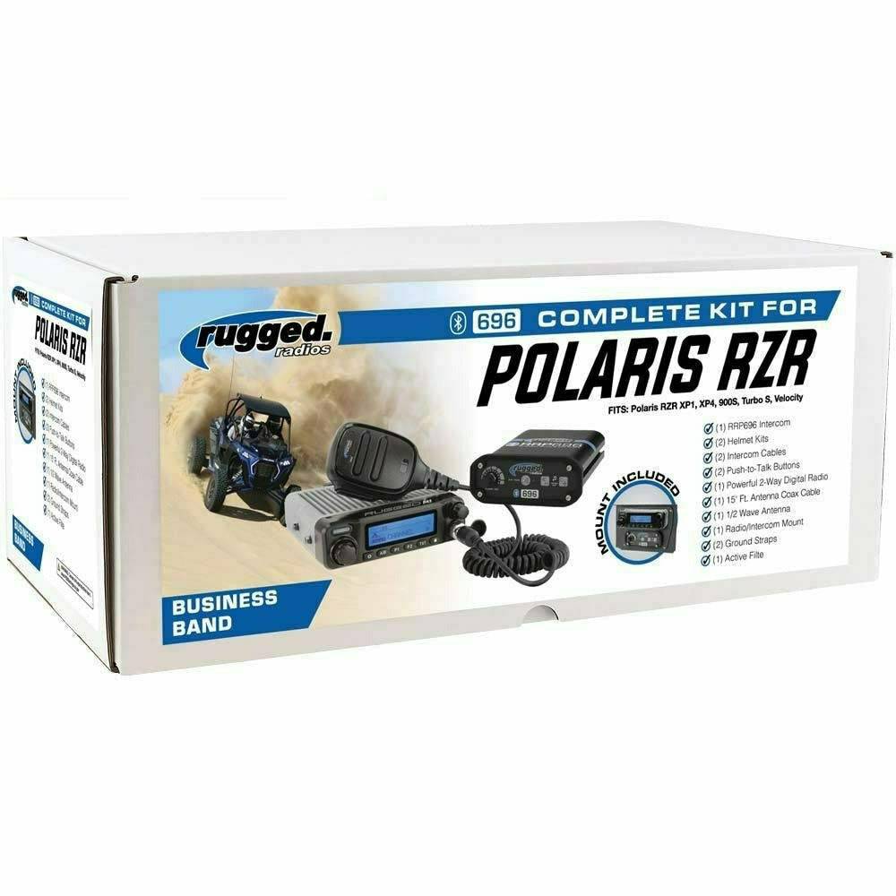 Rugged Radios Polaris RZR Complete UTV Communication Kit