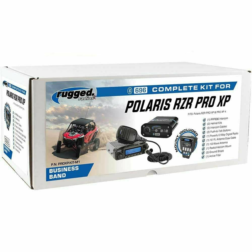 Rugged Radios Polaris RZR PRO XP Complete UTV Communication Kit