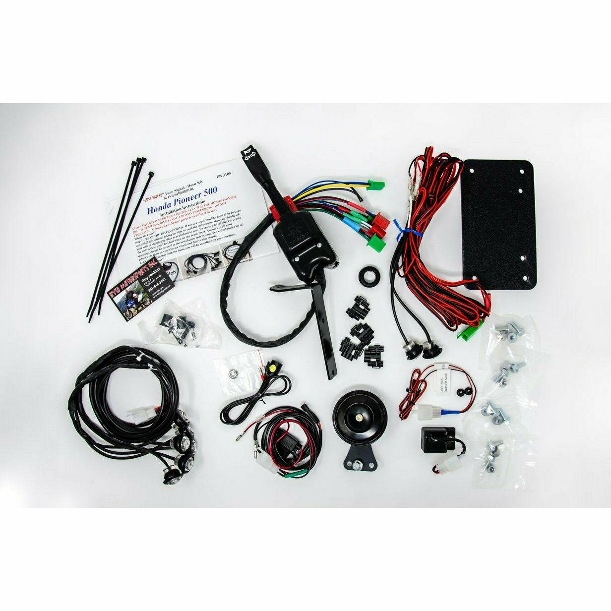 RYCO Honda Pioneer 500 Turn Signal/Horn Kit