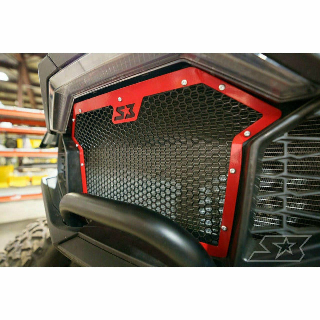 S3 Power Sports Polaris RZR Turbo R Front Grille