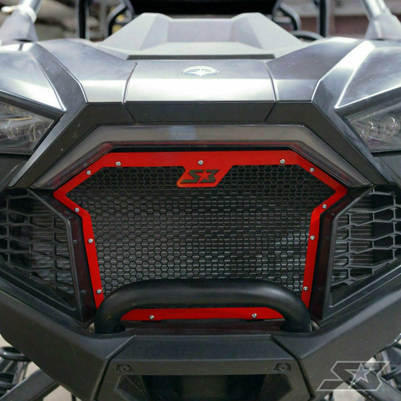 S3 Power Sports Polaris RZR Turbo R Front Grille