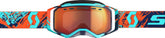 SCOTT GOGGLE PROSPECT SNOW BLUE/ORANGE W/RED CHROME