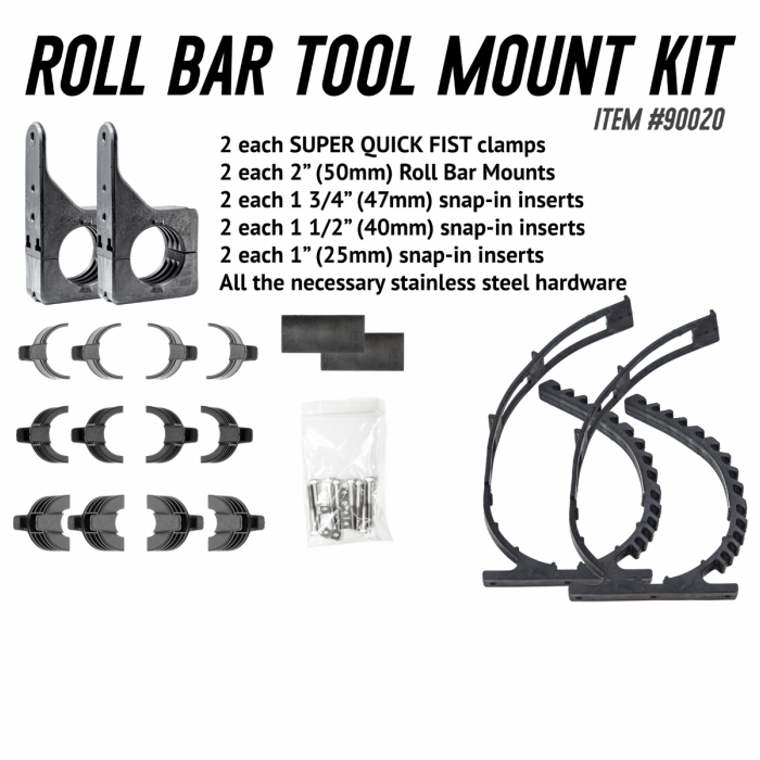 ROLL BAR TOOL MOUNT KIT