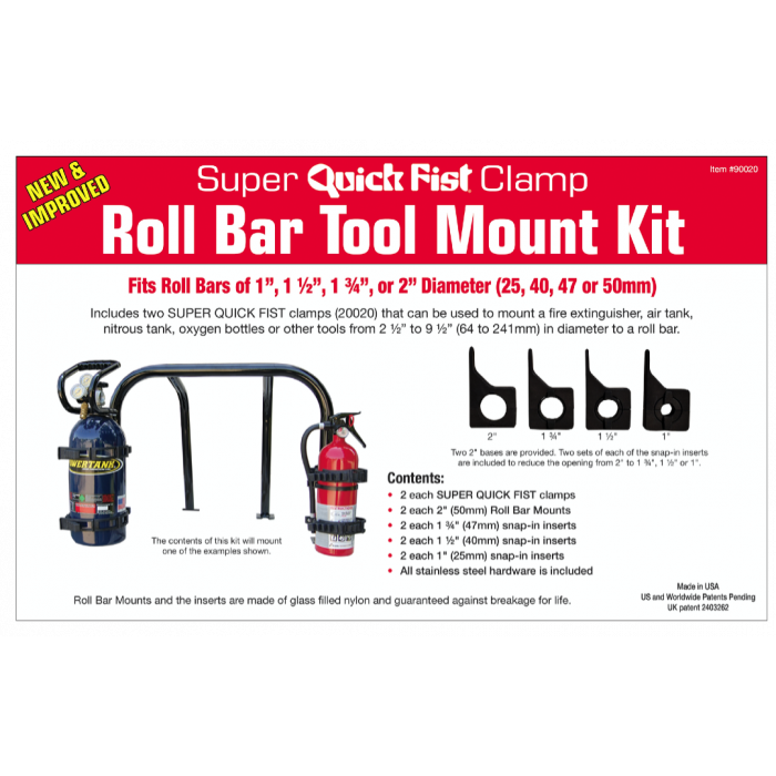 ROLL BAR TOOL MOUNT KIT