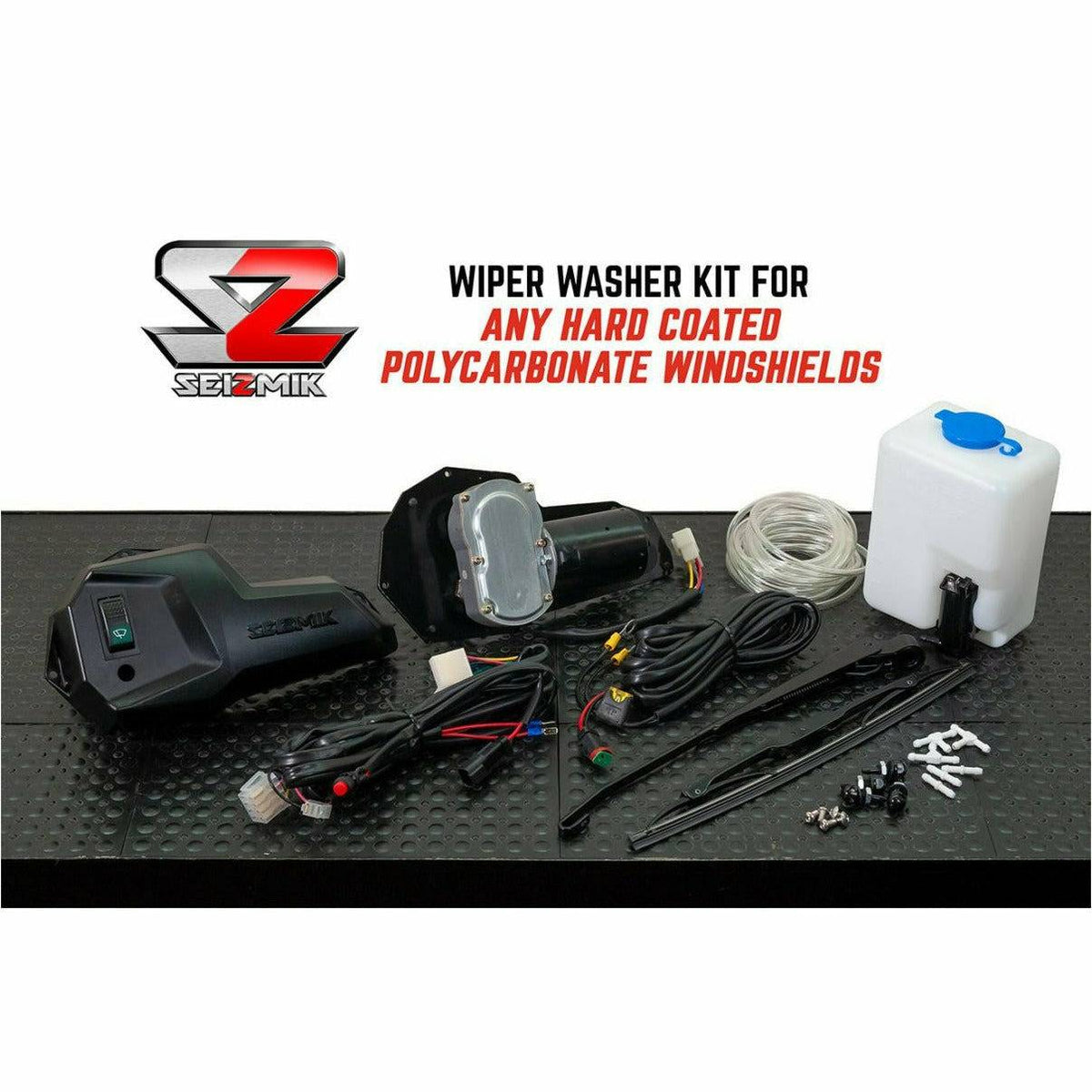 Seizmik UTV Windshield Wiper Washer Kit
