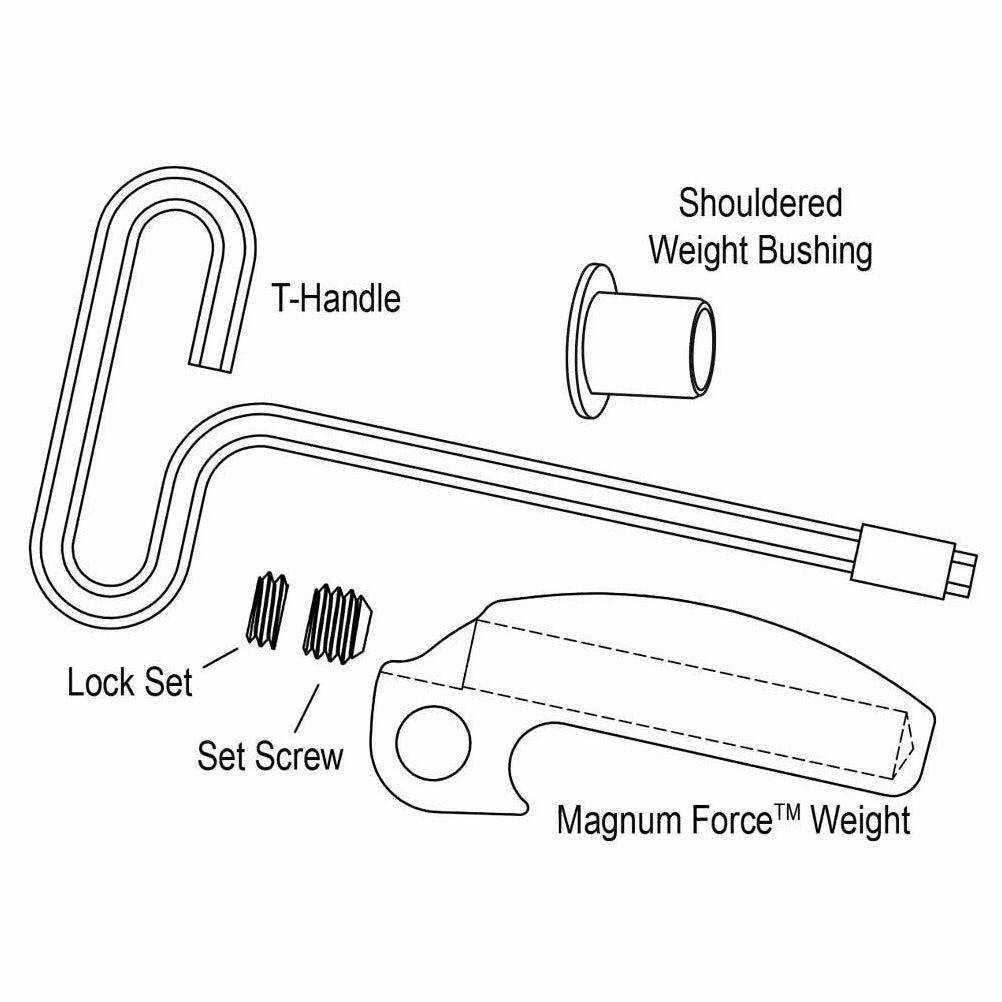 SLP Polaris UTV Magnum Force Clutch Weights