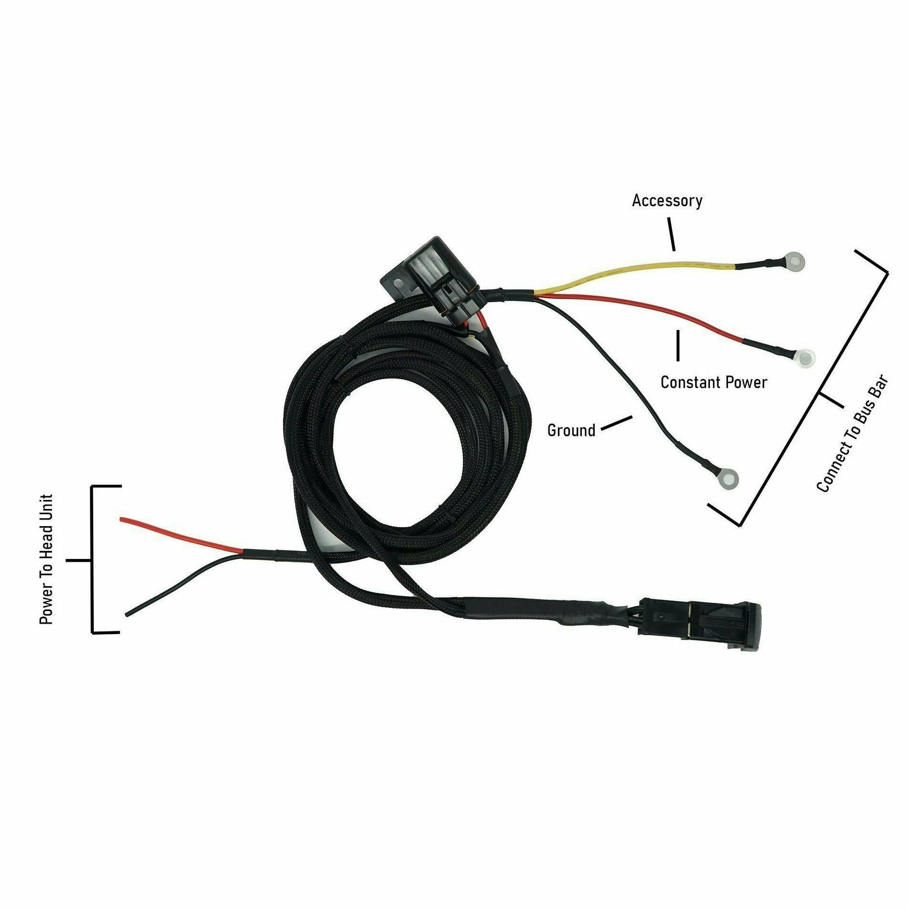 UTV Stereo Source Unit Harness (Plug and Play)