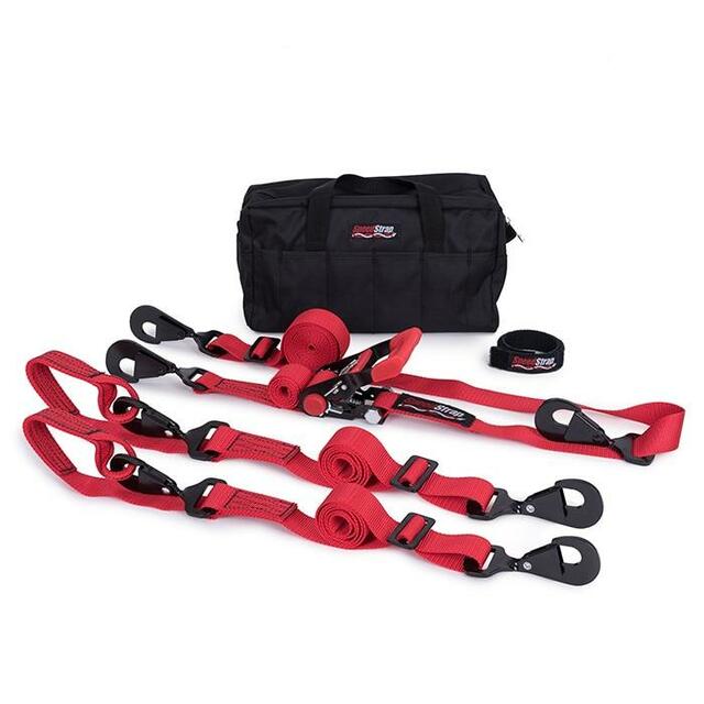 SpeedStrap Essential UTV Kit (1.5″ Tie-Down Kit) (Red) 71613