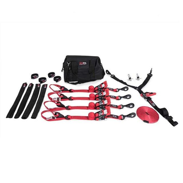 SpeedStrap Ultimate RZR Kit (1.5″ Tie-Down Kit) (Red) 71623