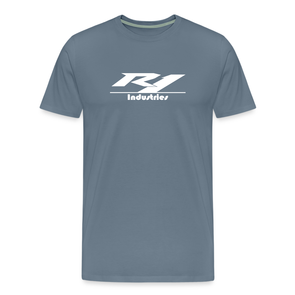 Men's Premium T-Shirt - steel blue