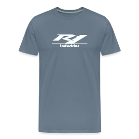 Men's Premium T-Shirt - steel blue