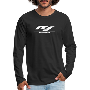 Men's Premium Long Sleeve T-Shirt - black