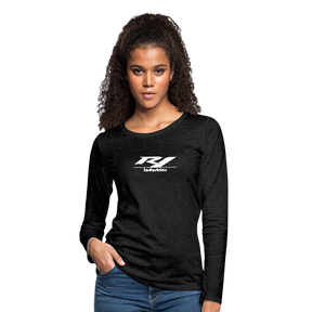 Women's Premium Long Sleeve T-Shirt - charcoal grey