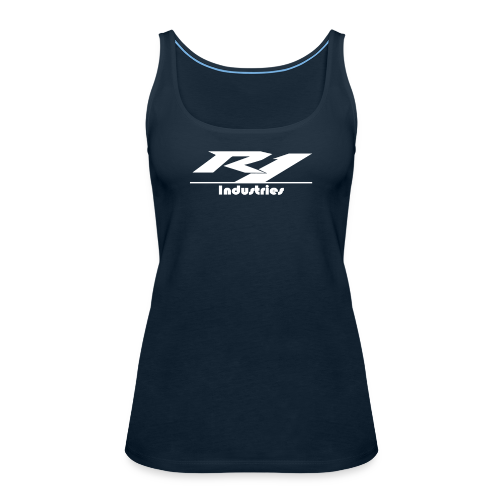 Women’s Premium Tank Top - deep navy