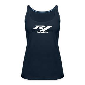 Women’s Premium Tank Top - deep navy