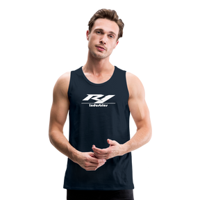 Men’s Premium Tank Top - deep navy