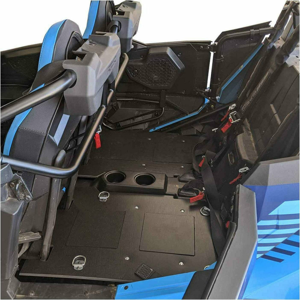 SSS Off-Road Cargo Rack / Dog Seat - Back Seat Conversion Kit for Polaris RZR XP 4 Turbo S