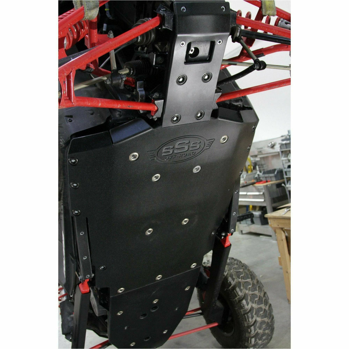 SSS Off-Road UHMW Skid Plate for Polaris RZR RS1