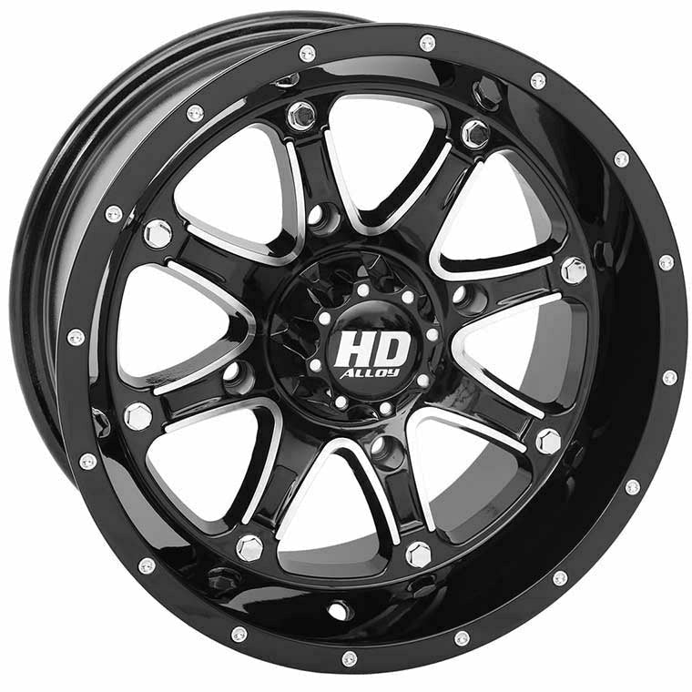 STI HD4 Wheel (Gloss Black/Machined)