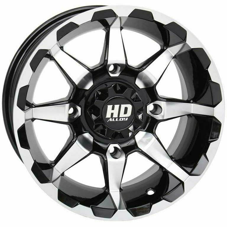 STI HD6 Wheel (Machined/Gloss Black)