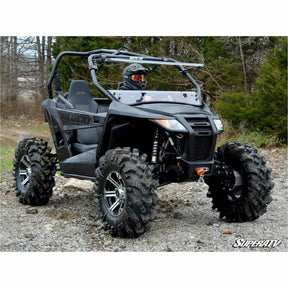 SuperATV Arctic Cat Wildcat Scratch Resistant Flip Windshield