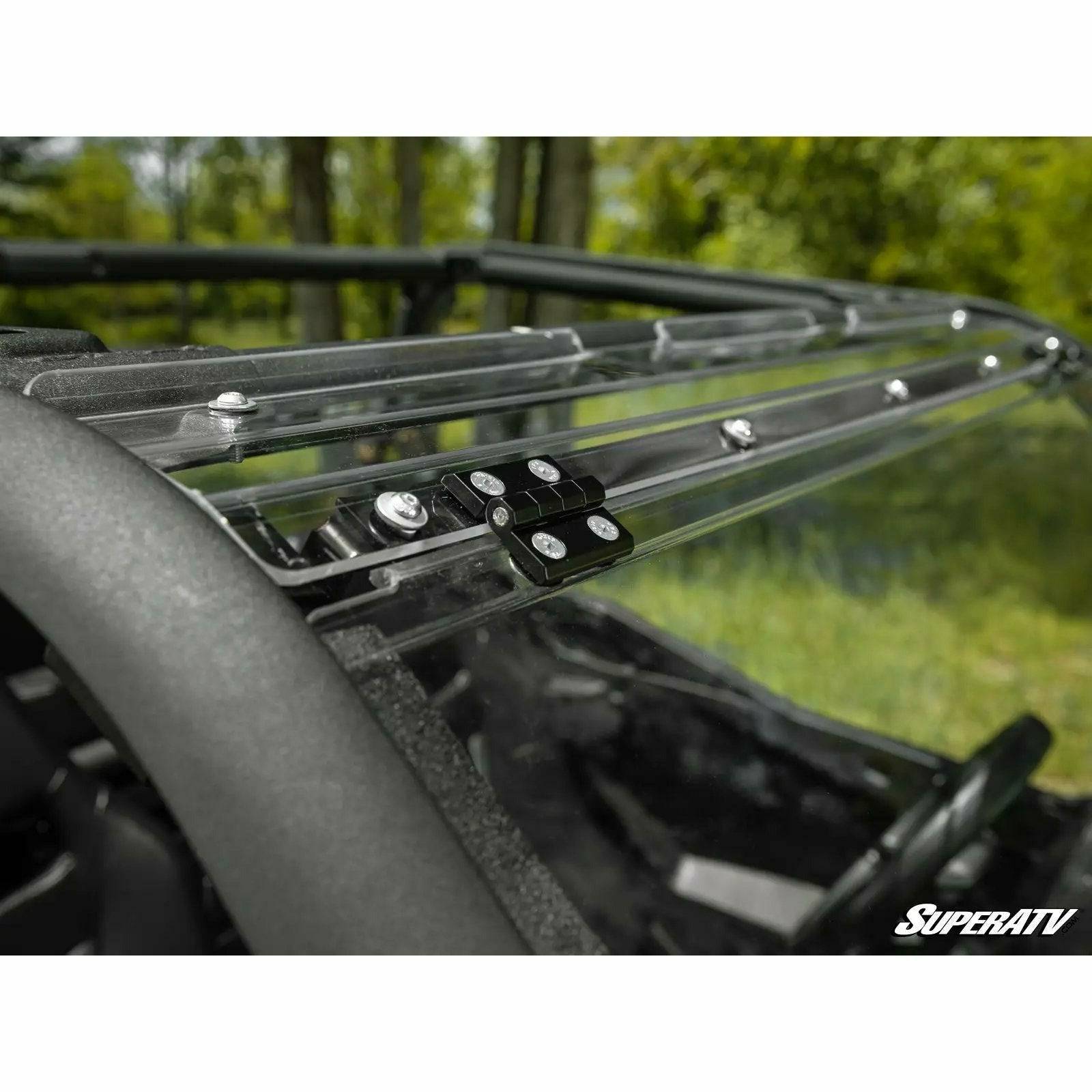 SuperATV Can Am Commander Scratch Resistant Flip Windshield