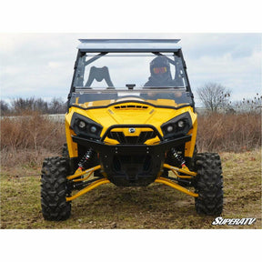 SuperATV Can Am Commander Scratch Resistant Flip Windshield