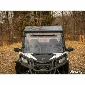 SuperATV Can Am Commander Scratch Resistant Vented Full Windshield