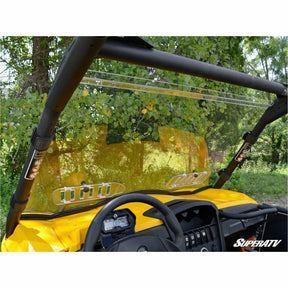 SuperATV Can Am Commander Scratch Resistant Vented Full Windshield