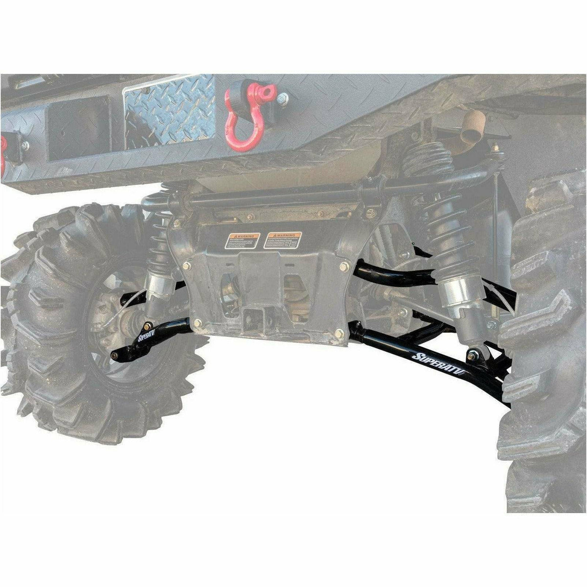 SuperATV Can Am Defender High Clearance 2" Rear Offset A-Arms