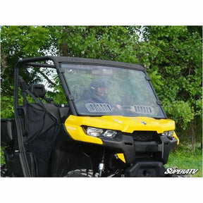 SuperATV Can Am Defender Scratch Resistant Vented Full Windshield