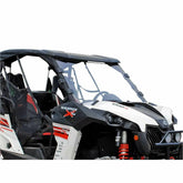 SuperATV Can Am Maverick Scratch Resistant Full Windshield