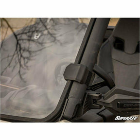 SuperATV Can Am Maverick Sport Scratch Resistant Vented Full Windshield