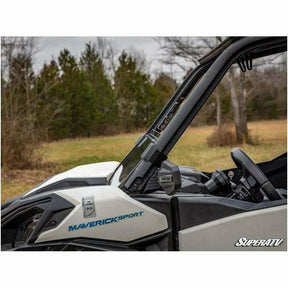 SuperATV Can Am Maverick Trail Half Windshield