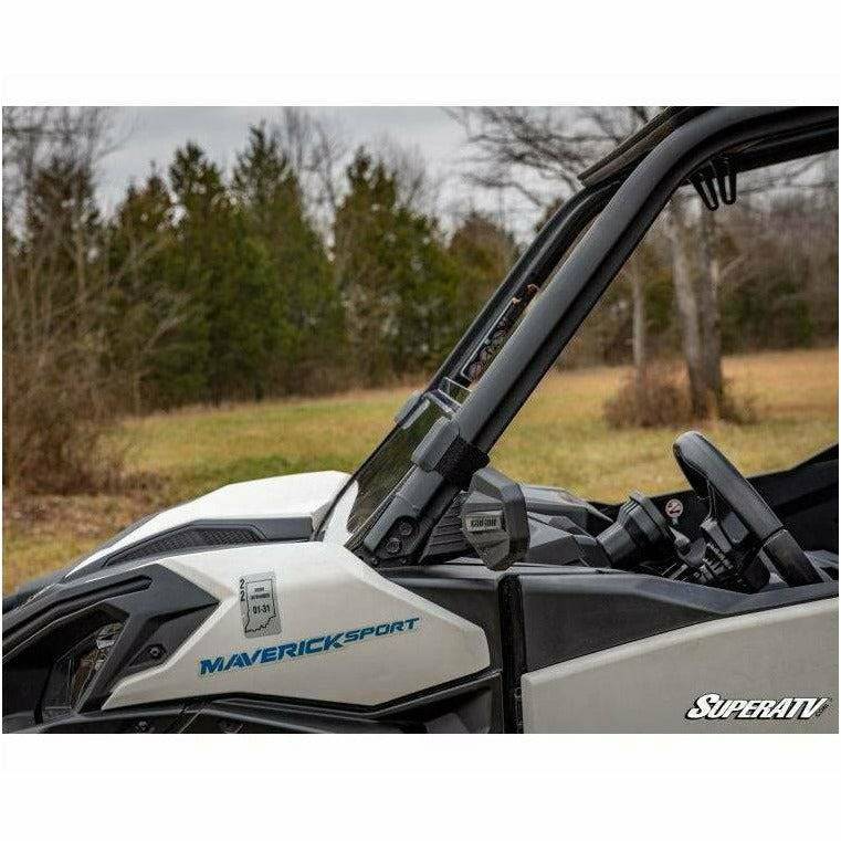 SuperATV Can Am Maverick Trail Half Windshield