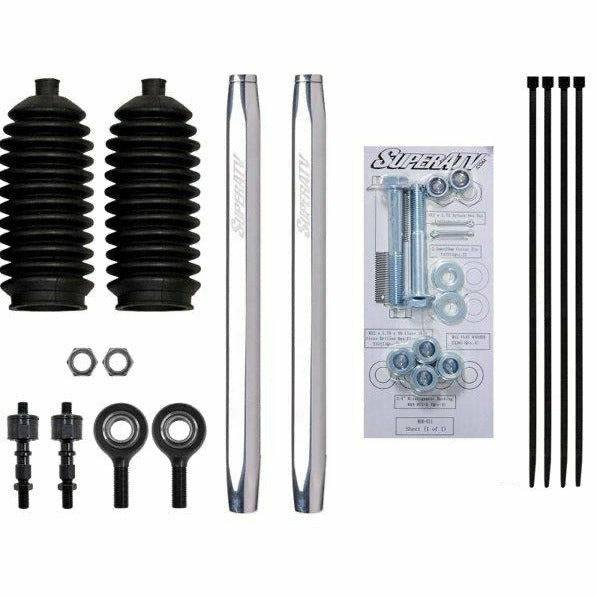 SuperATV Can Am Maverick X3 Billet Aluminum Hex Tie Rod Kit