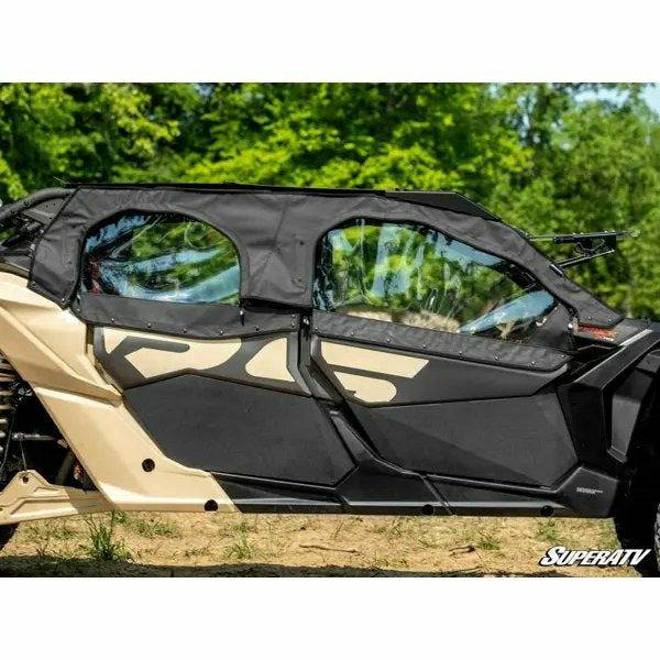 SuperATV Can Am Maverick X3 MAX Primal Soft Cab Enclosure Upper Doors