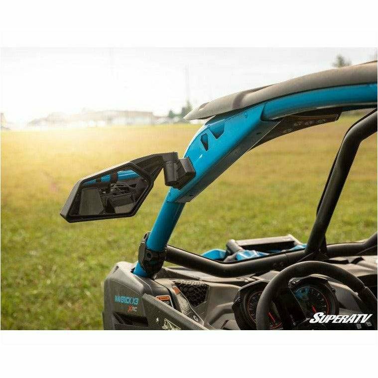 SuperATV Can Am Maverick X3 Sport Side View Mirrors