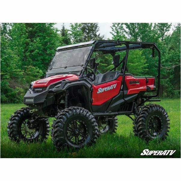 SuperATV Honda Pioneer 1000 Scratch Resistant Flip Down Windshield