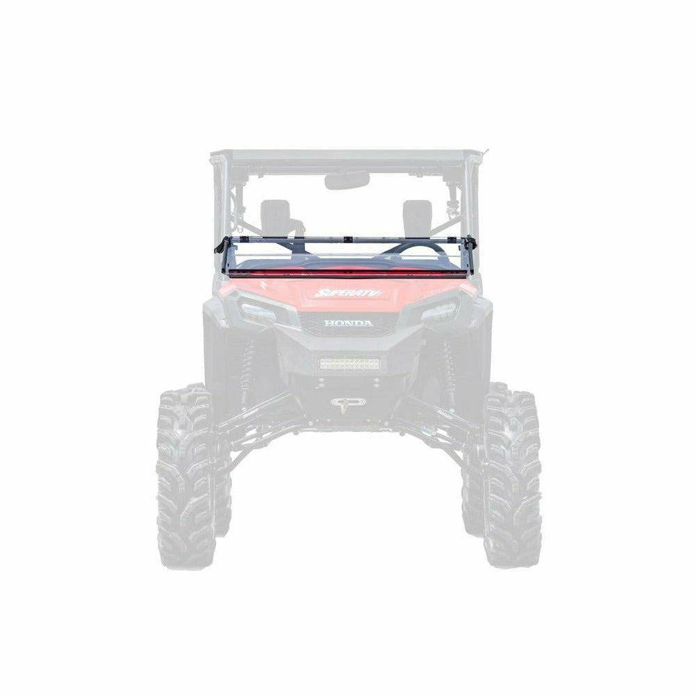 SuperATV Honda Pioneer 1000 Scratch Resistant Flip Down Windshield