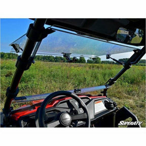 SuperATV Honda Pioneer 520 Scratch Resistant Flip Windshield